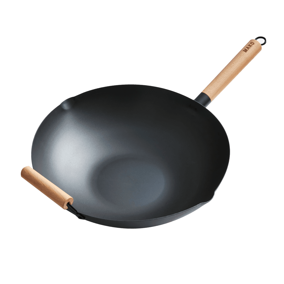 MAKO Black Steel 14 Wok Kit