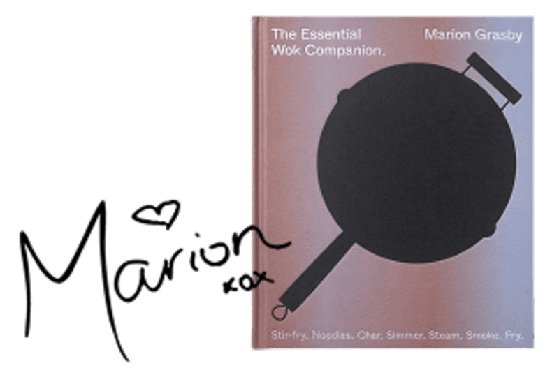 Wok Companion Signed by Marion Grasby